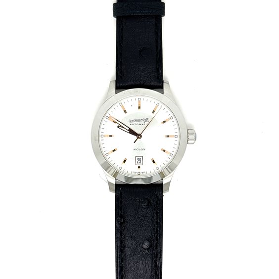 Reloj Eberhard Hombre Aiglon in Acero 41030.SE CP BIANCO - 41030.SE CP BIANCO